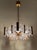 Gilded and Crystal Glass Chandelier from Orrefors, Sweden, 1970s For Sale - Image 12 of 13