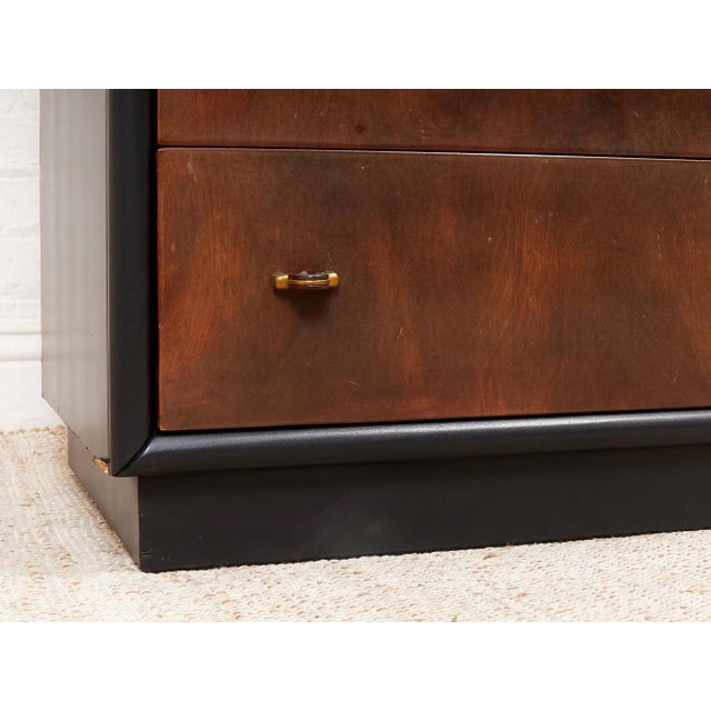 Black Mid 20th Century Henredon Highboy For Sale - Image 8 of 11