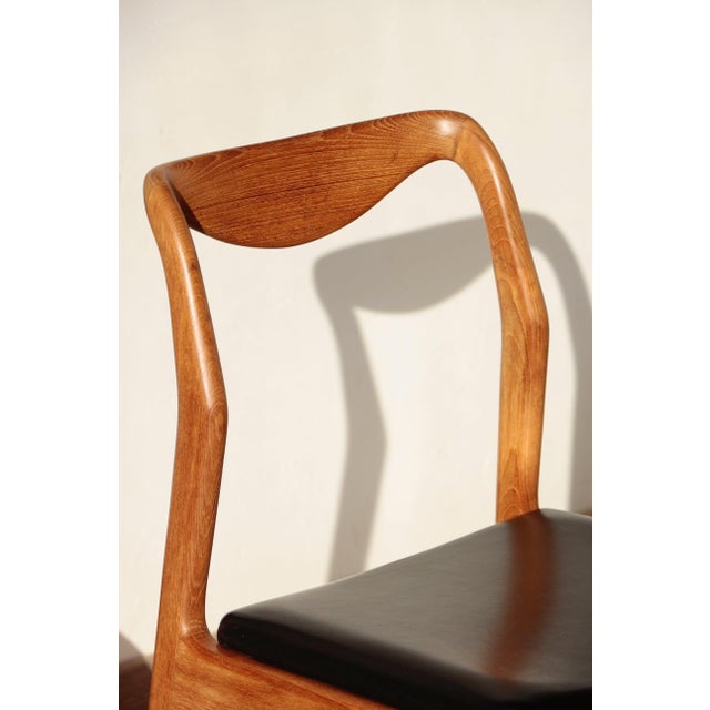 Wood Vintage Scandinavian Teak Chairs, 1960s, Set of 6 For Sale - Image 7 of 18