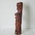 1998 Wood Sculpture "Bell Ringer" Signed Nicolae Serban Romania 23"h Modernist Expressionist Folk Art For Sale - Image 4 of 11