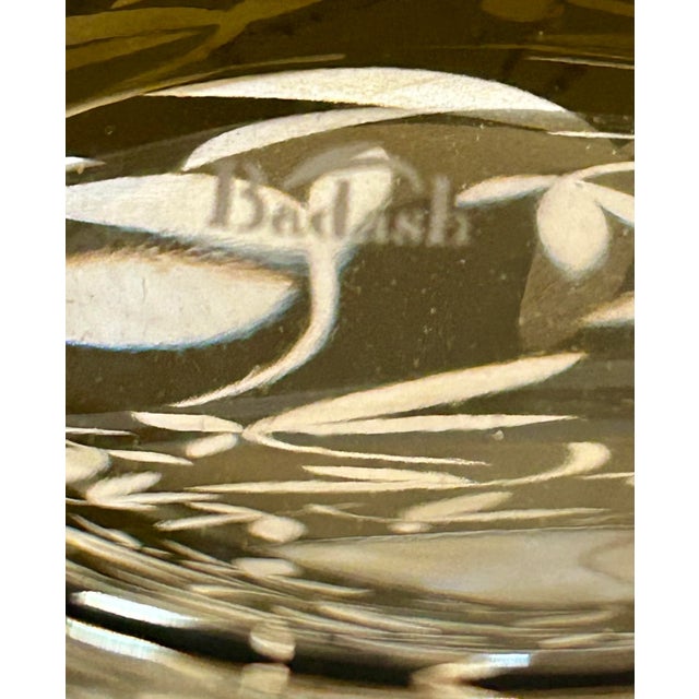 1990s Badash Crystal Vase For Sale - Image 5 of 5