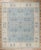 Sky Blue Vintage Blue Oushak Rug, 11'11 X 14'07 For Sale - Image 8 of 9