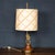A very stylish table lamp with the original period shade. The rope motif was typical of Gucci homeware and it is...