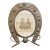 Rare 19th Century Brass Equestrian Picture Frame- Horse Shoe, Helmet, Riding Crops For Sale
