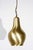 Paavo Tynell counterweight pendant. Satin Brass finish. Newly rewired for one standard lightbulb.