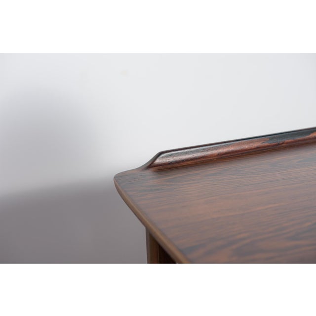 Mid-Century Modern Danish Rosewood Desk by Svend Åge Madsen for H.P. Hansen, Denmark, 1960s For Sale - Image 12 of 18