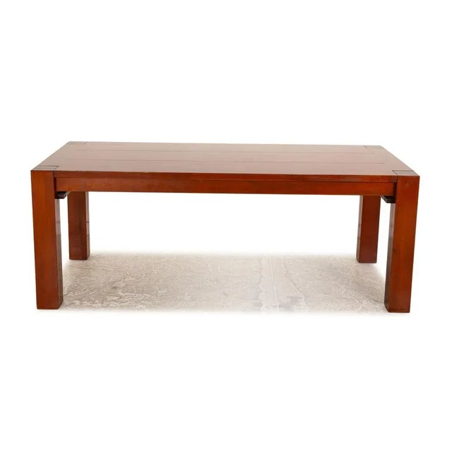 Brown Cherrywood Extendable Dining Table from Scholtissek For Sale - Image 8 of 10
