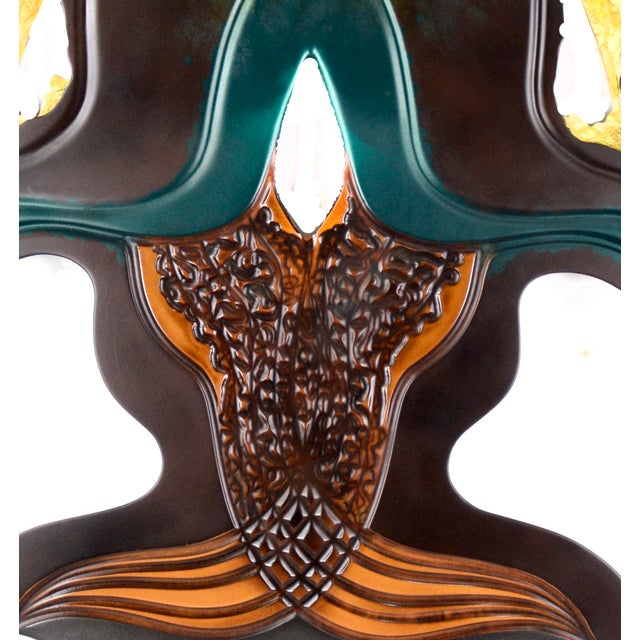 1980s Scarab Totem Abstract New Age Surreal Sculpture by Mickey Kane For Sale - Image 9 of 10