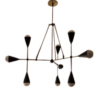 Apparaturs Triad 9 Linear Pendant Chandelier For Sale