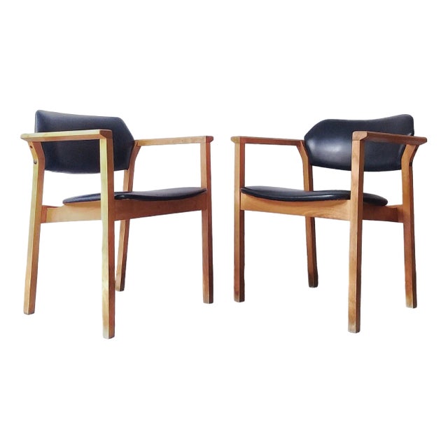 Chairs by Gerhard Berg for Stokke Fabrikk Spjelkavik, 1960s, Set of 4 For Sale