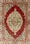 Turkish Antique Oushak Rug With Floral Medallion in Light Green, Ivory, Taupe & Red For Sale - Image 3 of 7