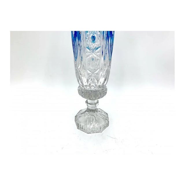 German Glass Vase by Huta Anna, 1970s For Sale - Image 4 of 8
