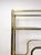 Vintage Milo Baughman Style Brass Tone Etagere Shelf Vintage Hollywood Regency For Sale - Image 12 of 17