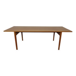 Teak Coffee Table by Hans J. Wegner for Andreas Tuck, 1950s For Sale