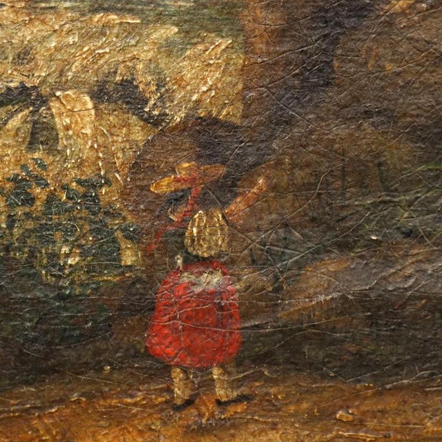 Untitled, 1800s, Oil on Canvas For Sale - Image 4 of 11