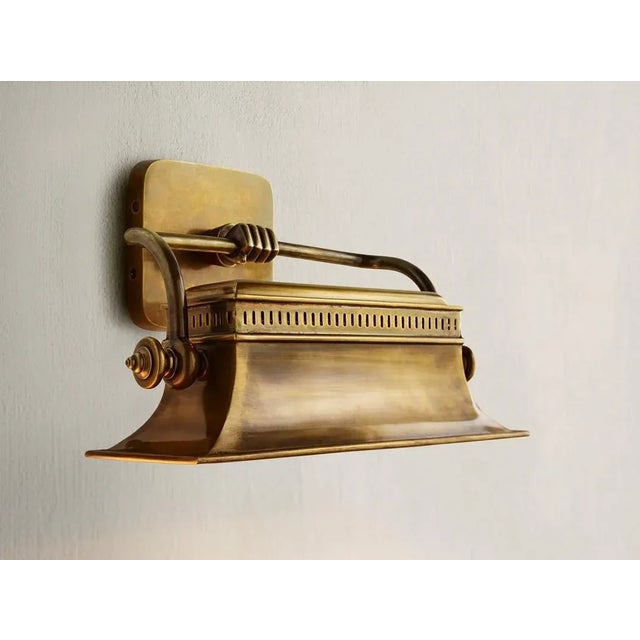 2020s Bunny Williams for Currey & Company Collection Malvasia Brass Wall Sconce For Sale - Image 5 of 7