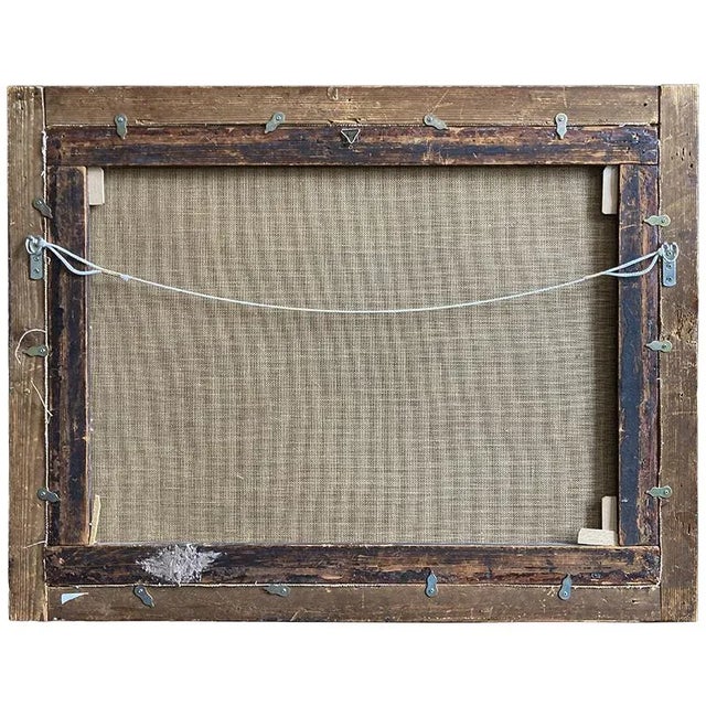 Nicolaes Berchem, Paesaggio Latino con Viandanti e Armenti, 1600s, Oil on Canvas, Framed For Sale - Image 3 of 8