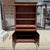Mid 20th Century Vintage NC-Made Solid Mahogany Step Back Cupboard For Sale - Image 5 of 16