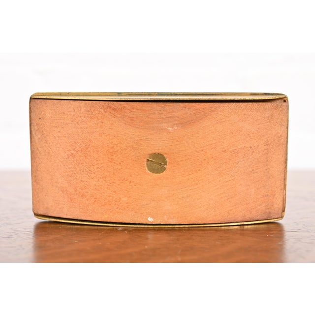 Tiffany Studios New York Zodiac Pattern Bronze Doré Rocker Blotter For Sale - Image 10 of 12