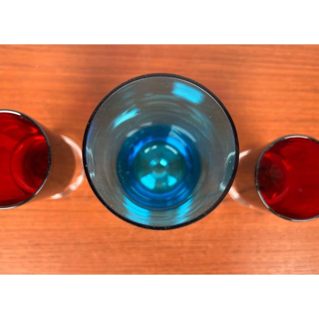 Vintage Drinking Glasses from Luminarc, 1970s, Set of 3 For Sale - Image 9 of 18