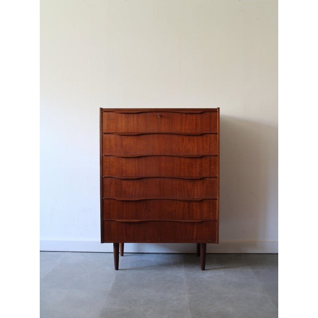 Vintage Danish Chest of Drawers in Teak, 1960s For Sale - Image 14 of 14