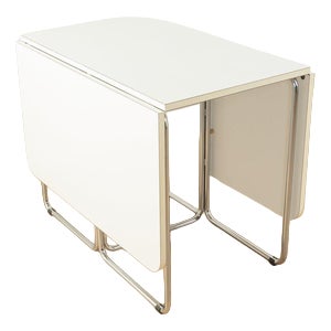 Folding Table by Christian Taube for Läsko, 1970s For Sale