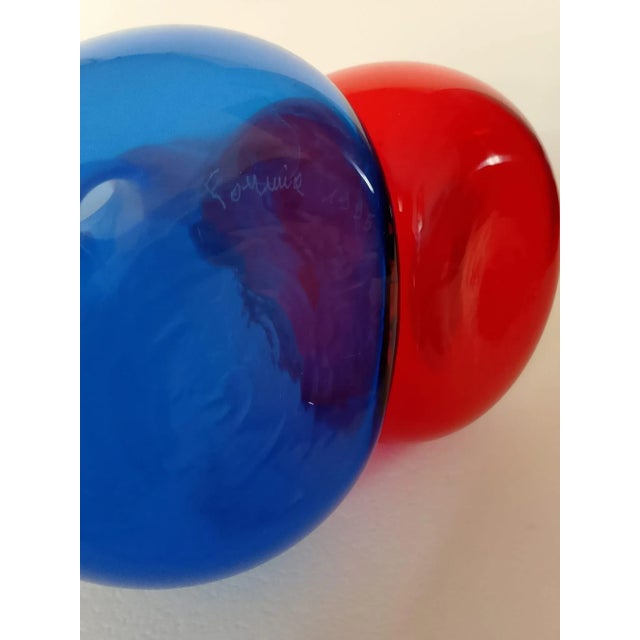 Murano Sculptural Vase by Formia, 1995 For Sale - Image 9 of 14