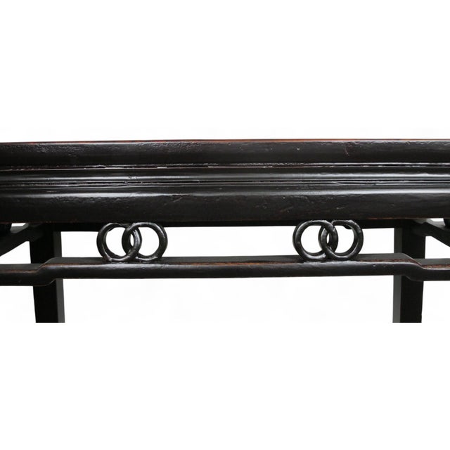 Pair Early 19 Century Antique Chinese Console Table For Sale In Greensboro - Image 6 of 12