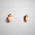 Vintage Italian Wall Sconces in Brass and Opaline Glass, 1950s, Set of 2 For Sale - Image 4 of 10