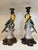 Italian Late 20th Century Bronze and Porcelain Parrot Candlesticks - a Pair For Sale - Image 3 of 5