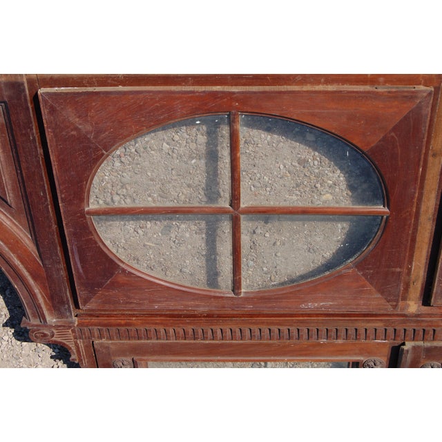 Late 19th Century Louis XVI Wall Panel in Mahogany For Sale - Image 9 of 18