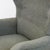 Mid-Century Grey-Green Bouclé Wingback Armchair, Austria, 1950s For Sale - Image 4 of 11