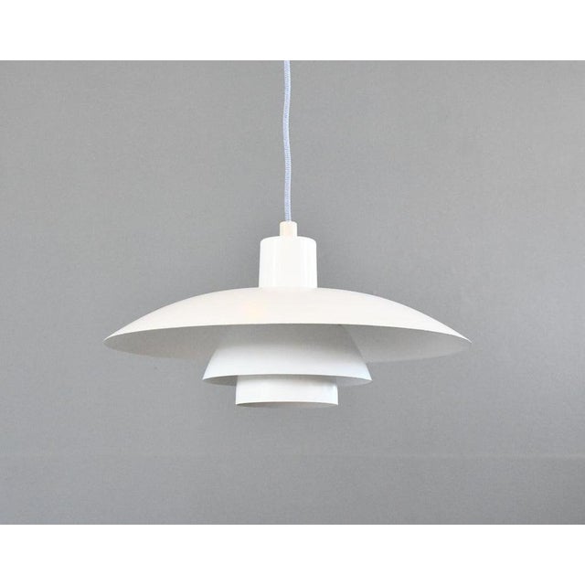 Model PH4 Pendant Light by Louis Poulsen, 1960s For Sale - Image 5 of 5