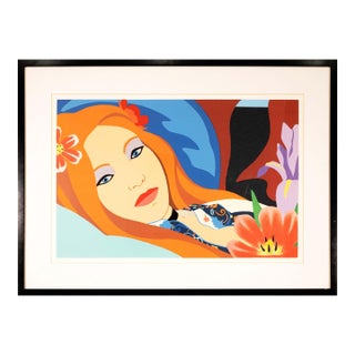 Tom Wesselmann Lulu Signed 1982 Contemporary Color Screenprint on Paper 206/250 For Sale