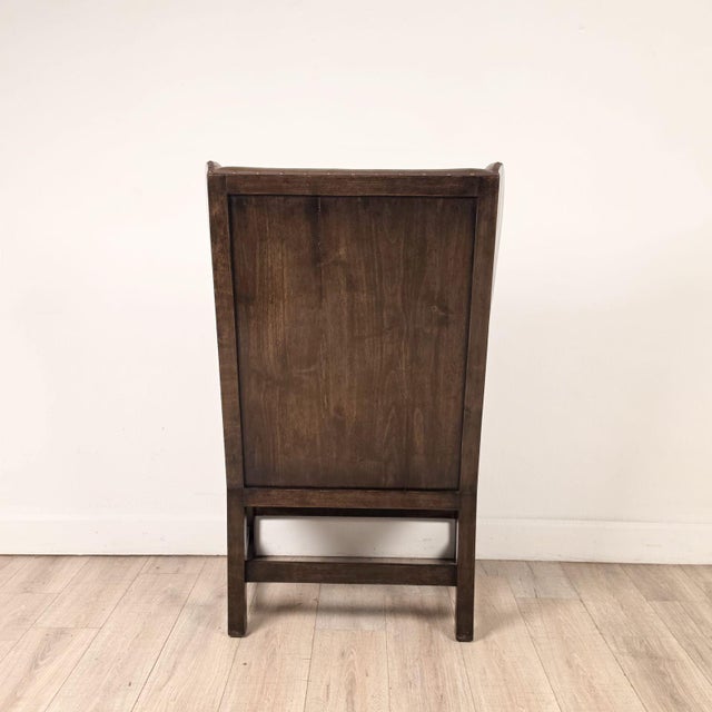 1980s Bespoke Wing Chair, Circa 1980 For Sale - Image 5 of 8