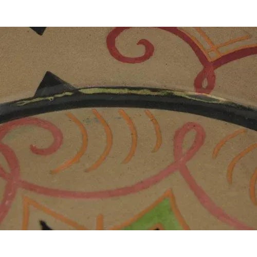 Vintage Ceramic Plate For Sale - Image 4 of 7