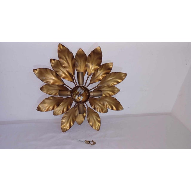 Hollywood Regency Wall Lamp, 1960s For Sale - Image 9 of 15