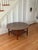 1950s 1950s Mid Century Modern Paul McCobb Walnut Wood & Cane Round Coffee Table For Sale - Image 5 of 14