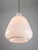 Mid-Century Modern Italian White Glass and Brass Pendant Lamp, 1960s For Sale - Image 6 of 13