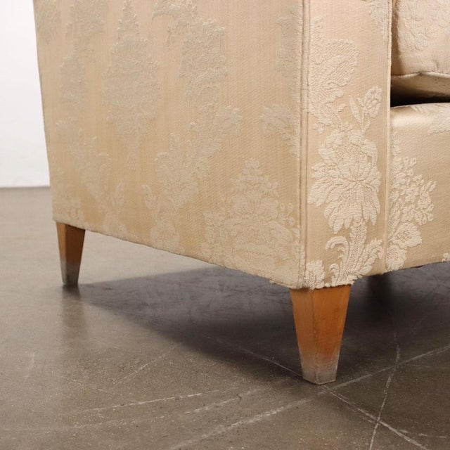 Cream Set of Vintage White Armchairs, 1950s For Sale - Image 8 of 10