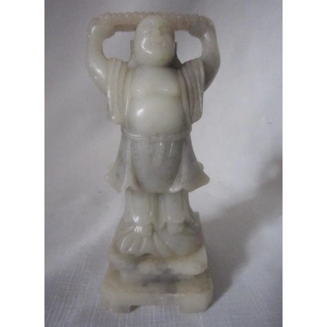 Antique White 1940s Chinese Immortal Figure For Sale - Image 8 of 8