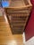 Vintage and Rattan Four Shelf Bookcase Etagere For Sale In Philadelphia - Image 6 of 10