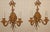 Mid 20th Century Elegant Louis XV French Style Gilt Bronze Two-Light Wall Sconces - Pair For Sale - Image 4 of 6