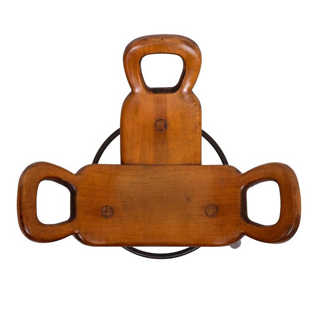 Marbella Bar Stools by Sergio Rodrigues for Confonorm, Spain, 1970s, Set of 4 For Sale - Image 9 of 12