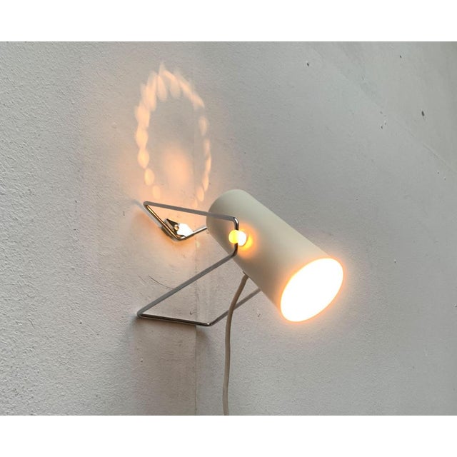 Mid-Century Modern Mid-Century Space Age Minimalist Table or Wall Lamp, 1960s For Sale - Image 3 of 18