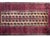 Burgundy Vintage Persian Baluch Rug For Sale - Image 8 of 15
