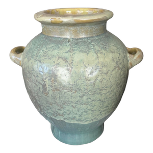 Large & Impressive Vintage Fulper Double Handled 12" Art Pottery Vase