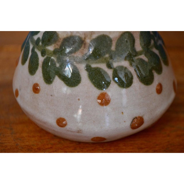 Small Glazed Terracotta Ceramic Vase by Léon Elchinger, 1890s For Sale - Image 4 of 8