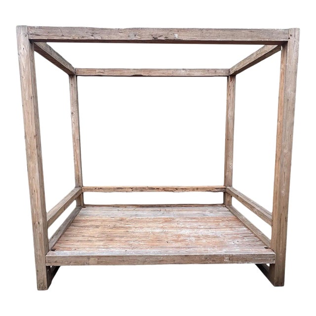 Vintage Jaxon Teak Poster Daybed For Sale