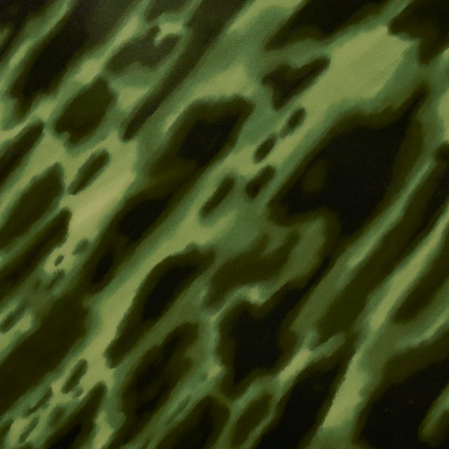 Mid-Century Modern SAMPLE - Schumacher x Celerie Kemble Tortoise Shell Wallpaper In Amazon For Sale - Image 3 of 4